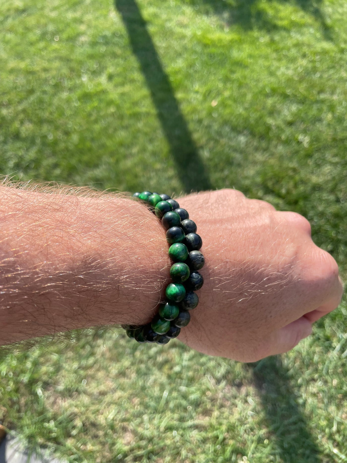 Beadstone Green and Black